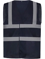 HVW 120 HiVis síťovaná bezpečnostní vesta model 22502285 navy - Yoko HVW 120 HiVis síťovaná bezpečnostní vesta model 22502285 navy - Yoko