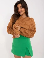 Jumper AT SW 2361.61 svetlohnedý