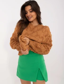 Jumper AT SW 2361.61 svetlohnedý