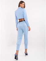 Spodnie DHJ SP model 22046213 jasny niebieski - FPrice Spodnie DHJ SP model 22046213 jasny niebieski - FPrice