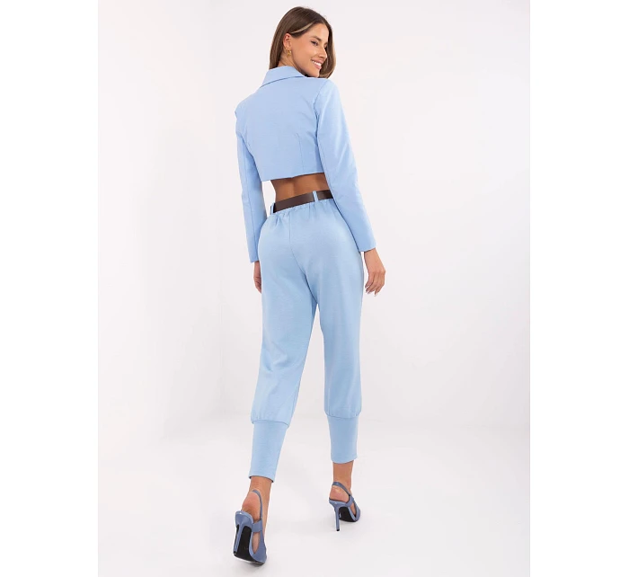 Spodnie DHJ SP model 22046213 jasny niebieski - FPrice Spodnie DHJ SP model 22046213 jasny niebieski - FPrice