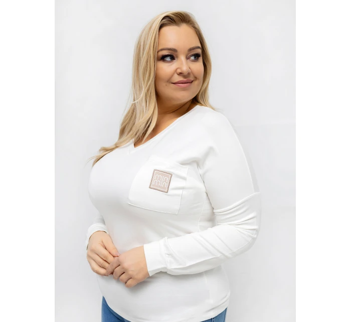 Blúzka RV BZ A 161.63 ecru Blúzka RV BZ A 161.63 ecru