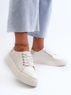 Dámske tenisky s pamäťovou penou BIG STAR - biele