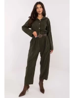 Šnúrové nohavice model 220817 Taliansko Moda