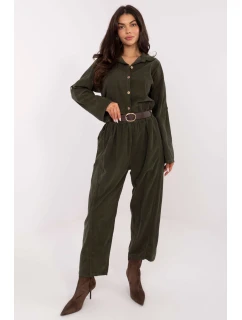 Šnúrové nohavice model 220817 Taliansko Moda