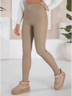 dámské voskované kalhoty béžové Dstreet model 21970454 - FashionStreet