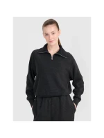 Dámská mikina oversize bez kapuce model 21436627 - 4F Dámská mikina oversize bez kapuce model 21436627 - 4F