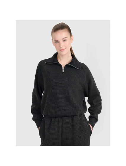 Dámská mikina oversize bez kapuce model 21436627 - 4F Dámská mikina oversize bez kapuce model 21436627 - 4F