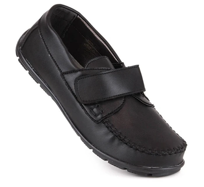 Chlapecké společenské mokasíny černé model 22087441 - Hikvision