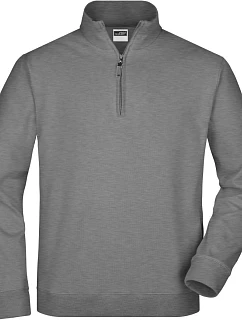JN 352 Mikina s 1/4 zipem model 22485977 sport grey - Daiber