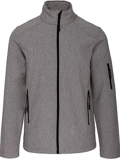 K 401 Pánská 3vrstvá softshellová bunda model 22508728 marl grey - Kariban
