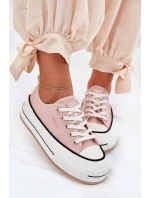 Damskie Trampki Big Star NN274207 Różowe