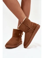 Śniegowce Damskie Z Klamrą Wrangler 20253091.37B Camel Śniegowce Damskie Z Klamrą Wrangler 20253091.37B Camel