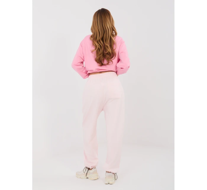 Tepláky CLM DR 1943.86 svetlo ružová