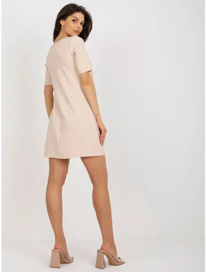 LK SK 506735 šaty.82 béžová