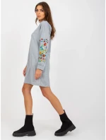 Šaty MB SK 8023.26 sivé