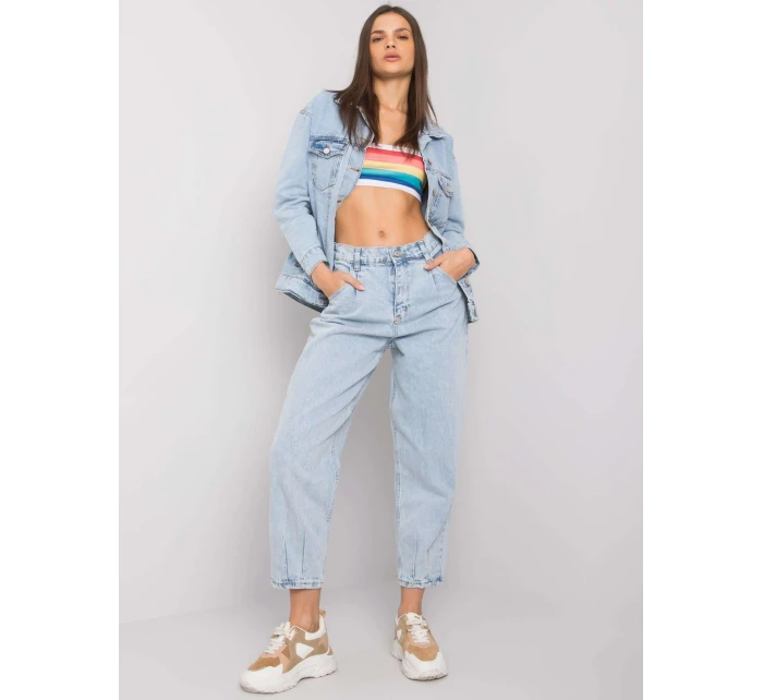 MR SP džínové kalhoty světle modrá model 16274810 - FPrice MR SP džínové kalhoty světle modrá model 16274810 - FPrice