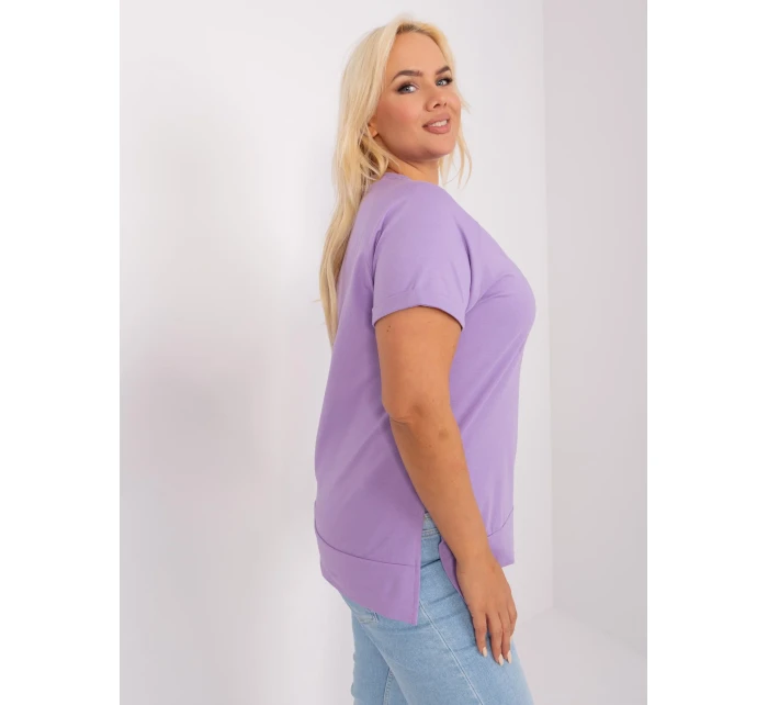 Bluzka RV BZ model 18965775 fioletowy - FPrice Bluzka RV BZ model 18965775 fioletowy - FPrice