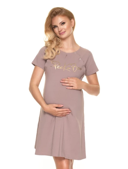 Tehotenská nočná košeľa model 157708 PeeKaBoo