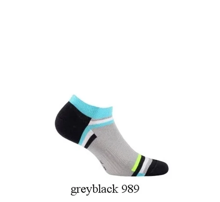 Pánske členkové ponožky Wola Sportive W91.1N3 Ag + vzor