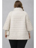 kurtka damska plus size z rękawem 3/4 model 22037990 - MINORITY