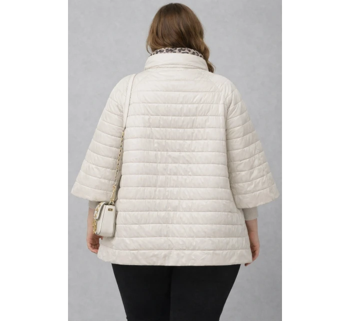 kurtka damska plus size z rękawem 3/4 model 22037990 - MINORITY