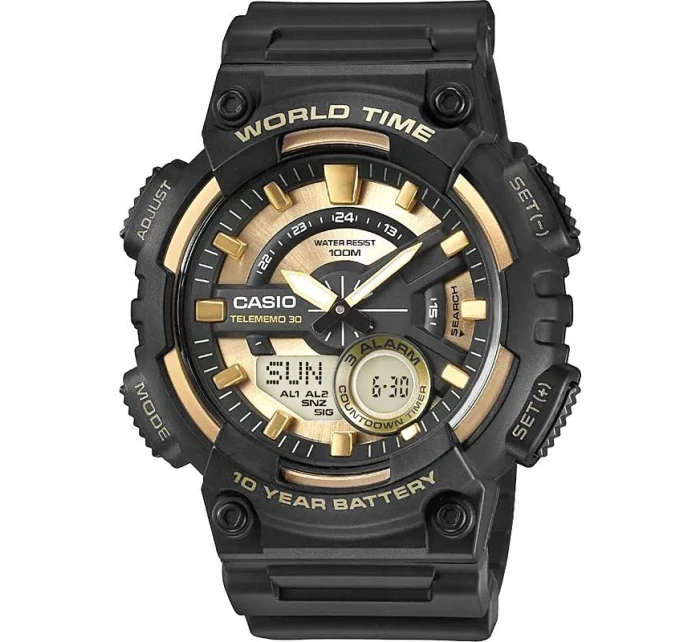 CASIO AEQ-110BW-9AVDF Pánske hodinky + BOX CASIO AEQ-110BW-9AVDF Pánske hodinky + BOX