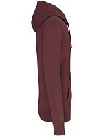 Kariban K 4027 Pánska ekologická mikina s kapucňou 20.4027 wine heather Kariban K 4027 Pánska ekologická mikina s kapucňou 20.4027 wine heather