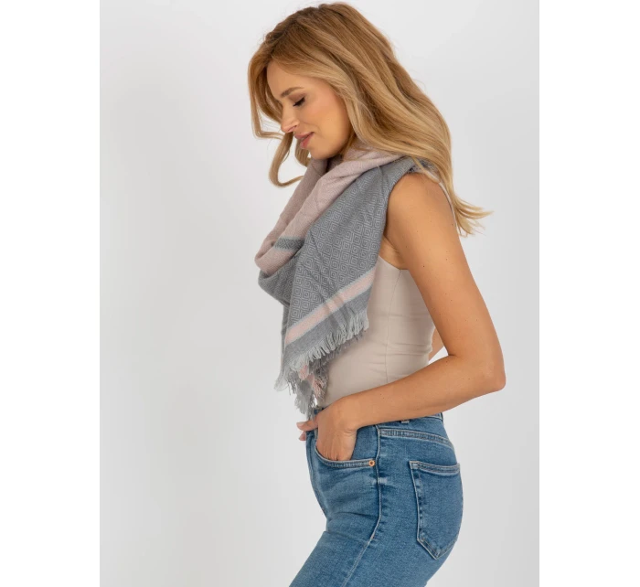 Chustka AT CH  szaro różowy model 18605095 - FPrice