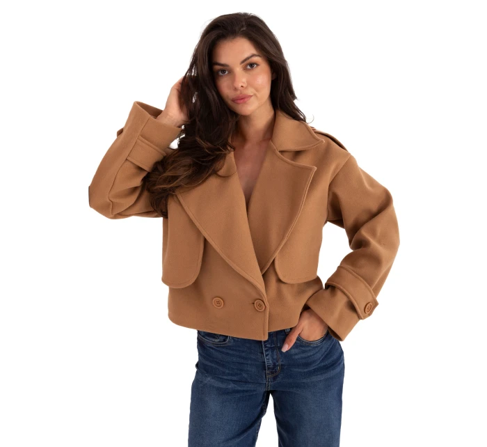 Kurtka IT KR model 21302256 camelowy - FPrice