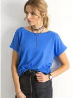 Tričko RV TS model 17519750 tmavě modrá - FPrice Tričko RV TS model 17519750 tmavě modrá - FPrice