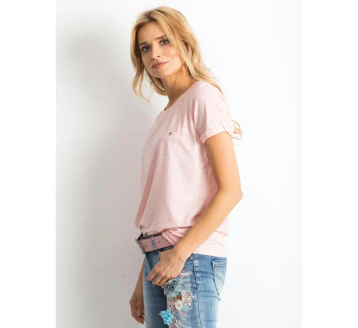 Tričko RV TS model 14828724 světle růžová - FPrice Tričko RV TS model 14828724 světle růžová - FPrice