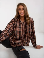 Dámske tričko 3292.69P čierno-béžové - FPrice