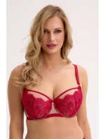 POLOMÄKKÁ PODPRSENKA AINA PRODUKT 1273 ČERVENÁ