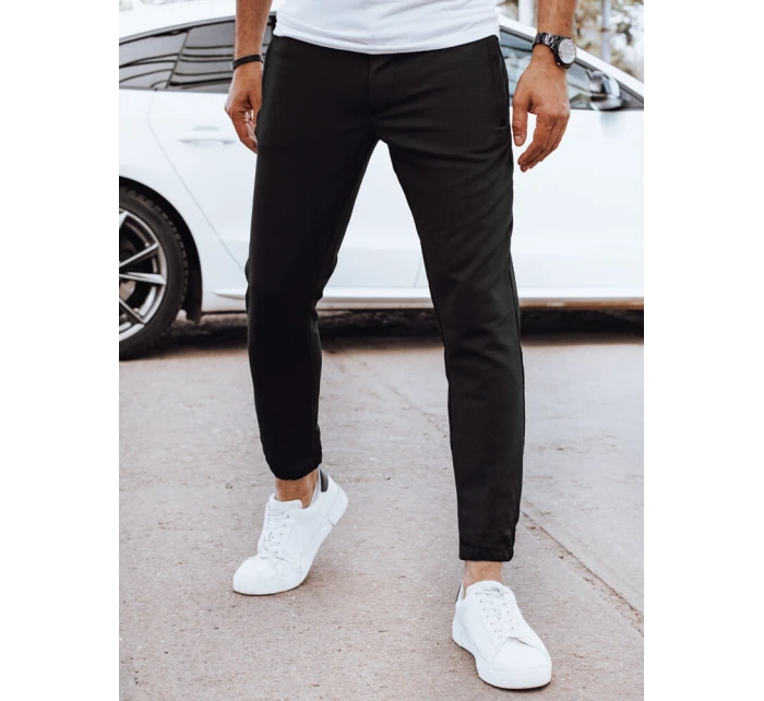Pánské kalhoty jogger černé Dstreet model 21975599 - FashionStreet