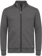 Cutter & Buck Pemberton Cardigan Full Zip Men Pánsky kardigán 68.8426 antracitová melírovaná farba Cutter & Buck Pemberton Cardigan Full Zip Men Pánsky kardigán 68.8426 antracitová melírovaná farba
