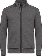Cutter & Buck Pemberton Cardigan Full Zip Men Pánsky kardigán 68.8426 antracitová melírovaná farba