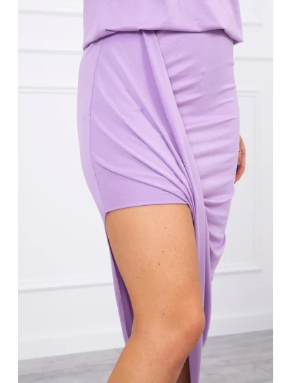 Sukienka asymetryczna fioletowa Sukienka asymetryczna fioletowa