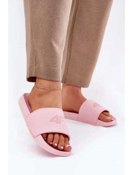 Dámské Pantofle model 21695522 Růžové - 4F