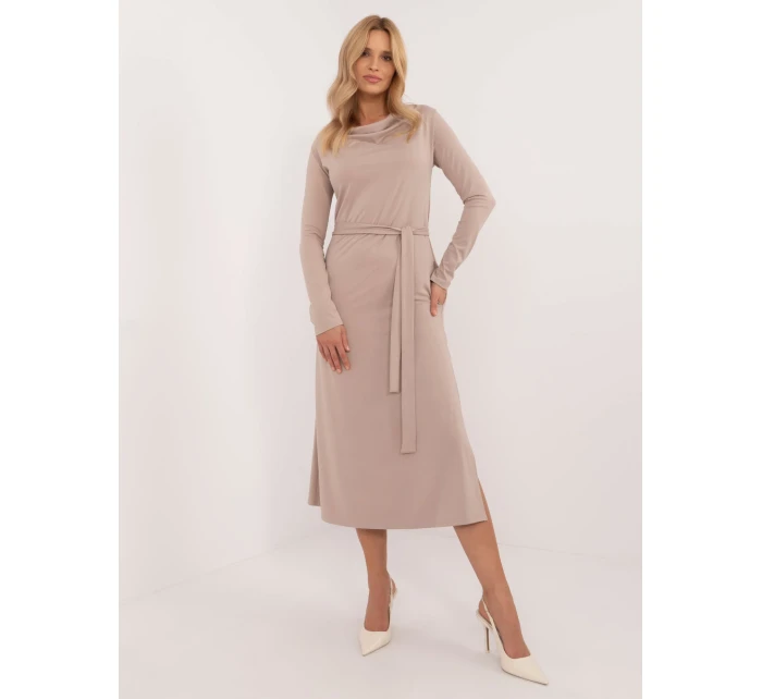 Šaty LK SK 509792.21P béžové Šaty LK SK 509792.21P béžové
