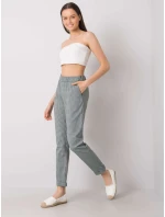 Nohavice LK SP 507739.20 čierna a zelená