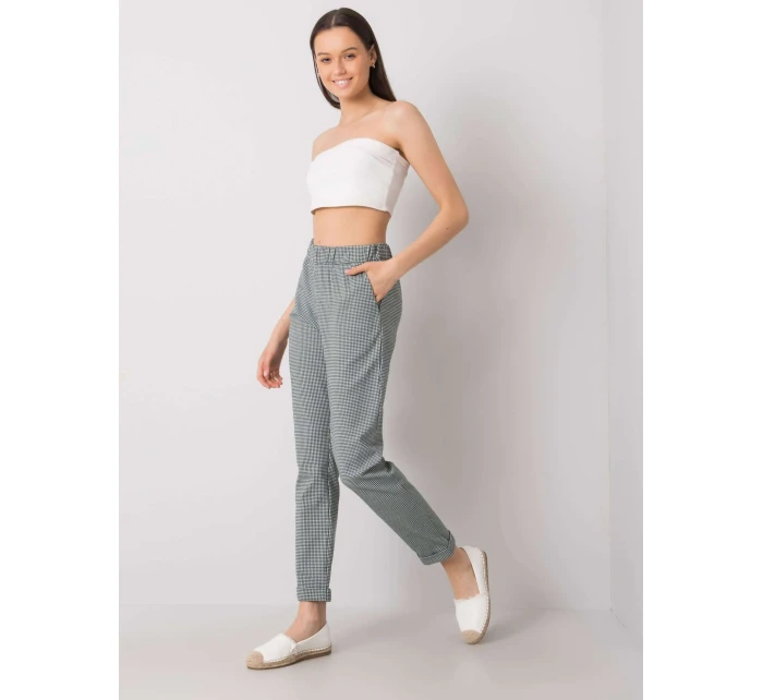 Nohavice LK SP 507739.20 čierna a zelená