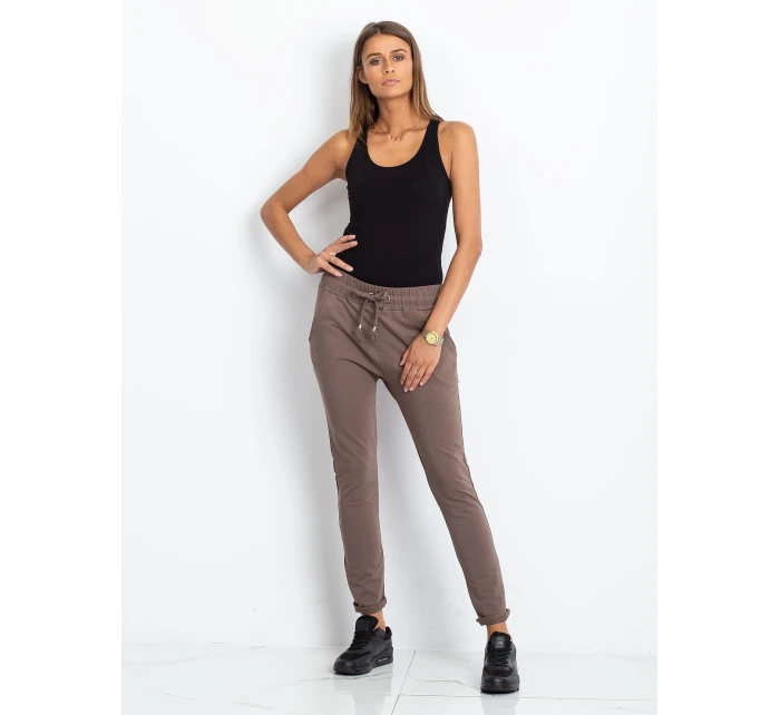 Tepláky RV DR 3698.08X hnedá