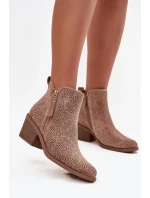 Topánky na podpätku model 222514 Step in style Topánky na podpätku model 222514 Step in style