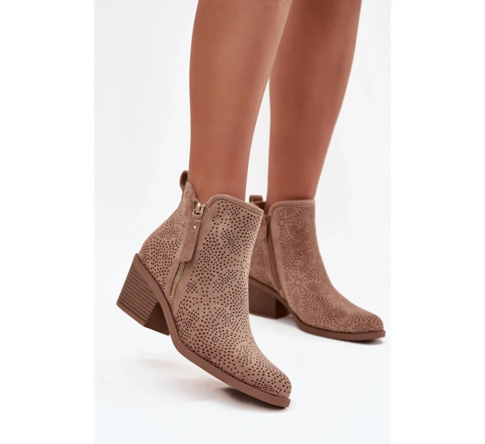 Topánky na podpätku model 222514 Step in style Topánky na podpätku model 222514 Step in style