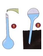 AUTOMATICKÝ DÁVKOVAČ VODY S GUĽÔČKAMI 250 ML MODRÝ