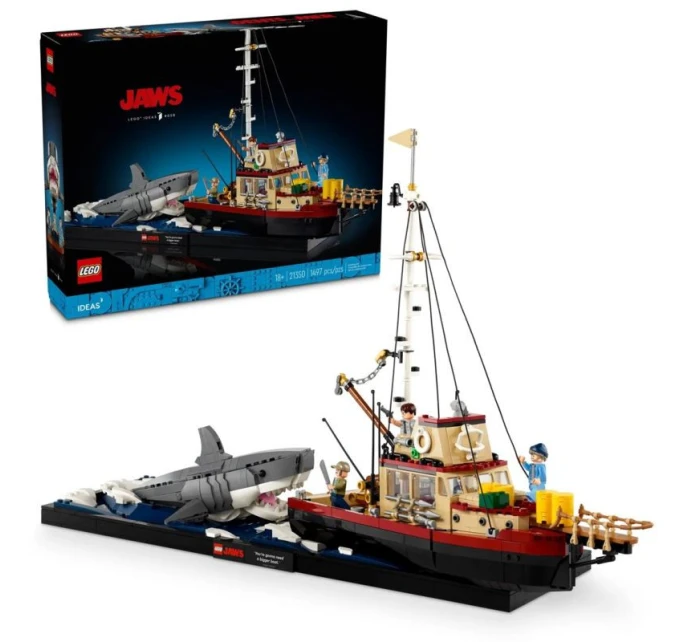 LEGO nápady 21350 Čeľuste