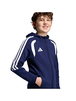 Detská mikina adidas Tiro 26 League Sweat Full Zip Hoodie navy blue KF3322