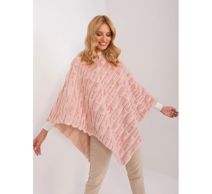 Poncho AT PN 2347.68 svetlo ružová