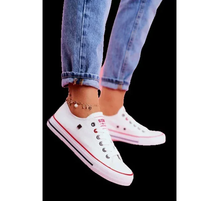 model 19933541 dámské tenisky Big Star bílé - Big Star Shoes model 19933541 dámské tenisky Big Star bílé - Big Star Shoes